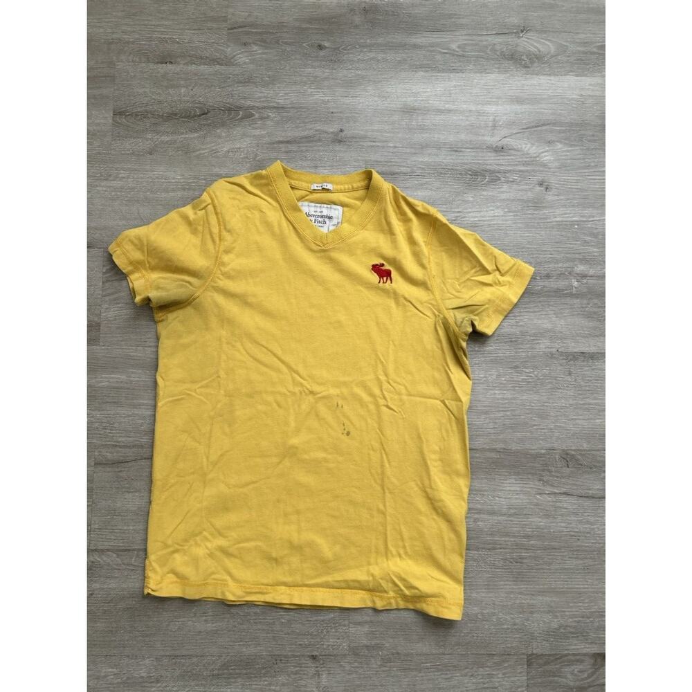 A&f tee w stains